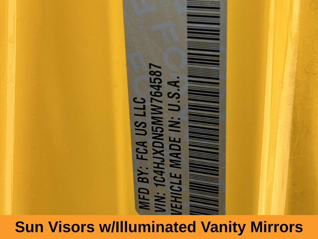 2021 Baja Yellow Clearcoat Jeep Wrangler Unlimited Islander 4X4 SUV