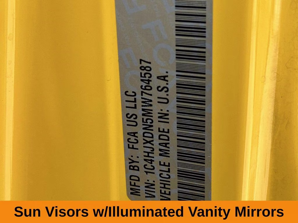 2021 Baja Yellow Clearcoat Jeep Wrangler Unlimited Islander 4X4 SUV