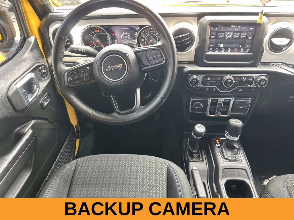 2021 Baja Yellow Clearcoat Jeep Wrangler Unlimited Islander 4X4 SUV