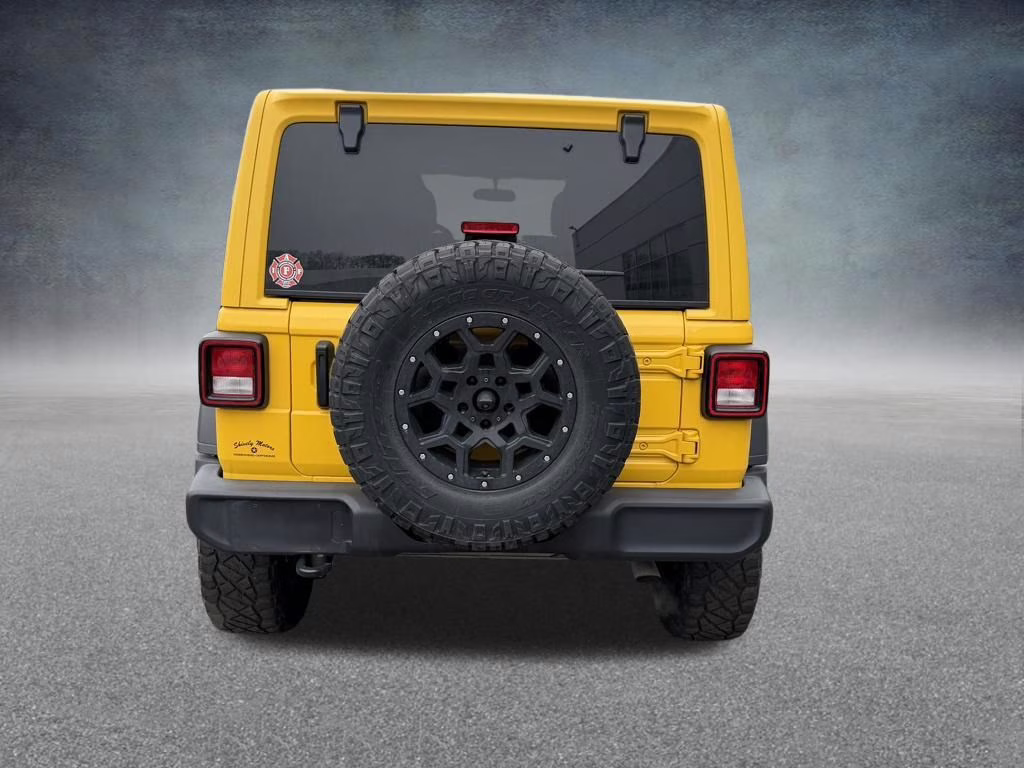2021 Baja Yellow Clearcoat Jeep Wrangler Unlimited Islander 4X4 SUV