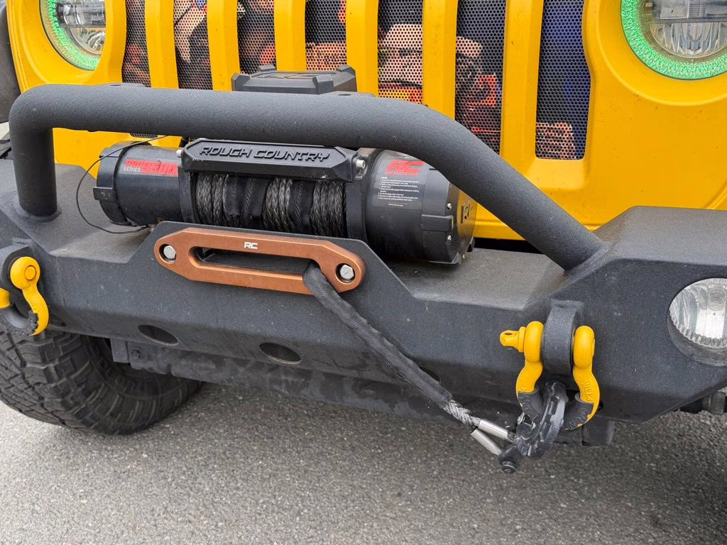 2021 Baja Yellow Clearcoat Jeep Wrangler Unlimited Islander 4X4 SUV