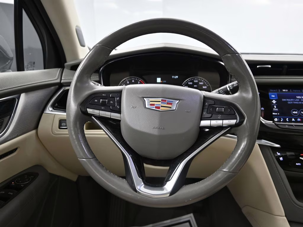 2021 Satin Steel Metallic Cadillac XT6 Premium Luxury FWD SUV