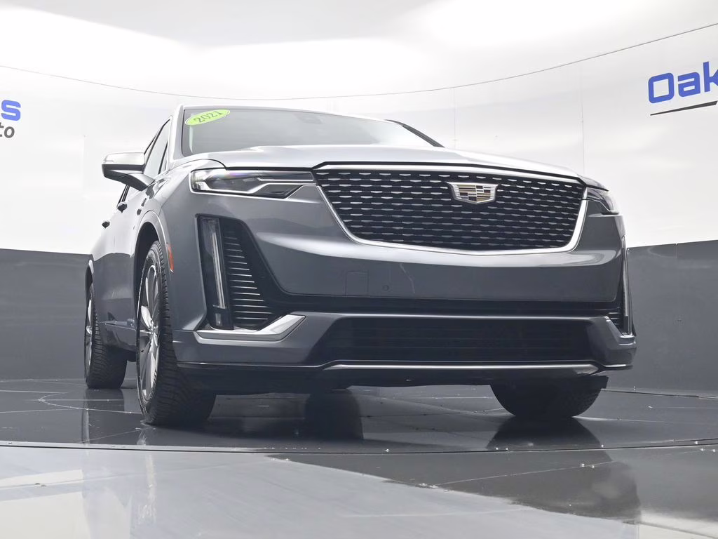 2021 Satin Steel Metallic Cadillac XT6 Premium Luxury FWD SUV