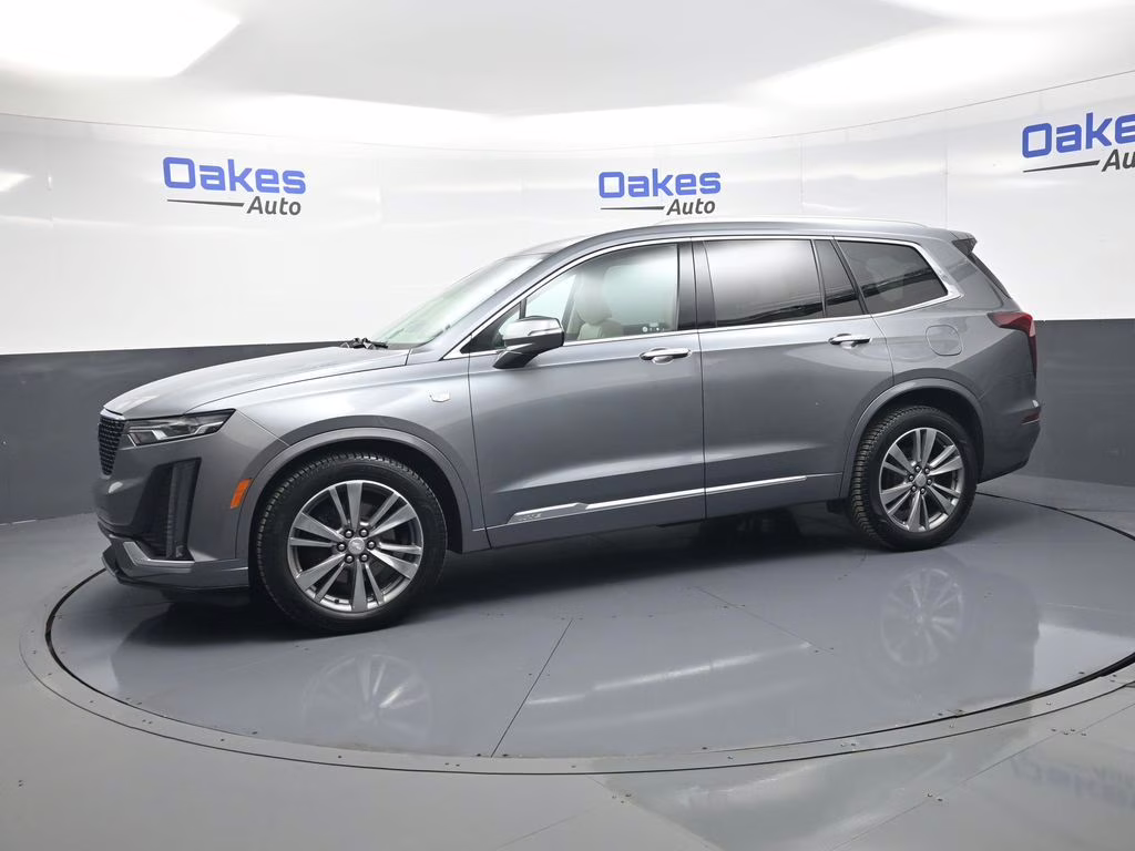 2021 Satin Steel Metallic Cadillac XT6 Premium Luxury FWD SUV