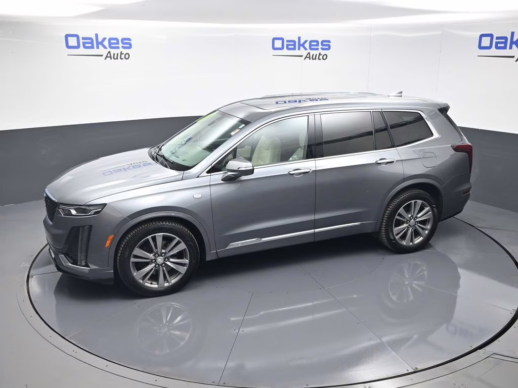 2021 Satin Steel Metallic Cadillac XT6 Premium Luxury FWD SUV
