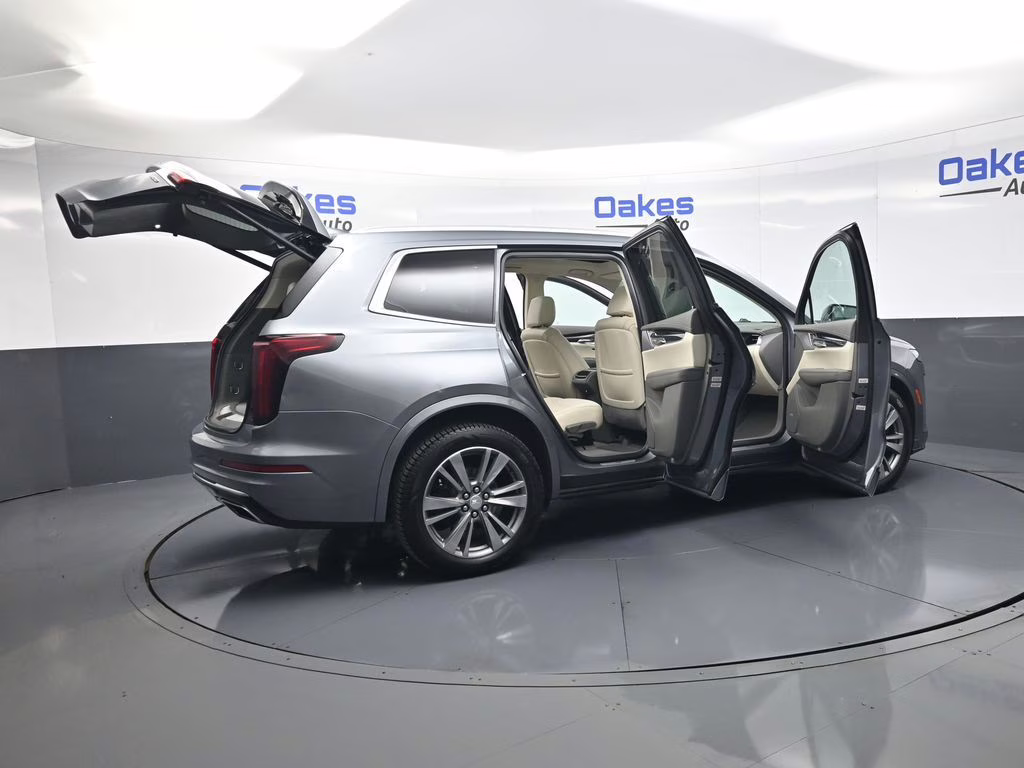 2021 Satin Steel Metallic Cadillac XT6 Premium Luxury FWD SUV