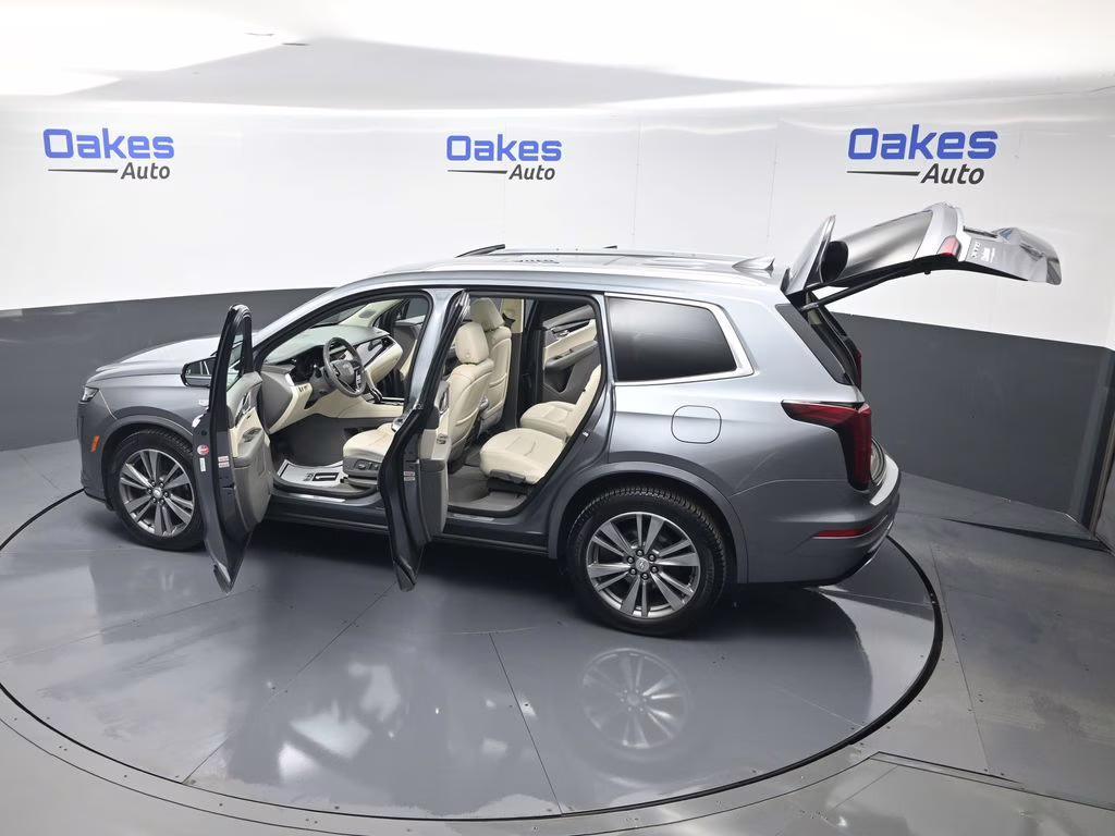 2021 Satin Steel Metallic Cadillac XT6 Premium Luxury FWD SUV