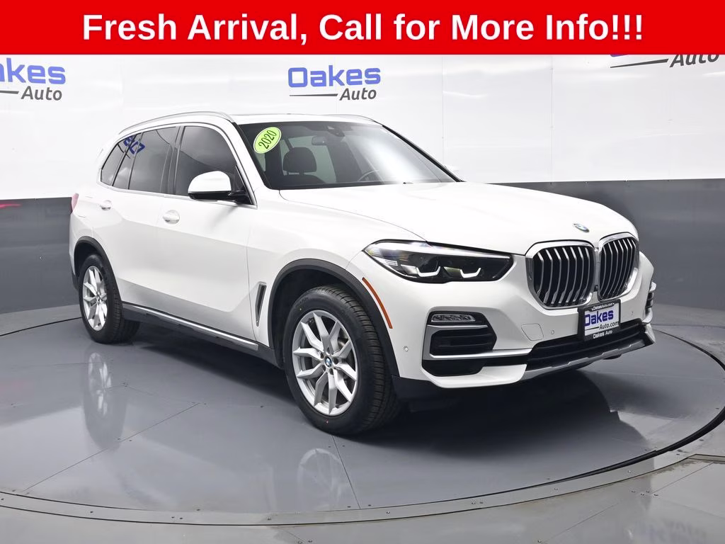 2020 Alpine White BMW X5 xDrive40i AWD SUV