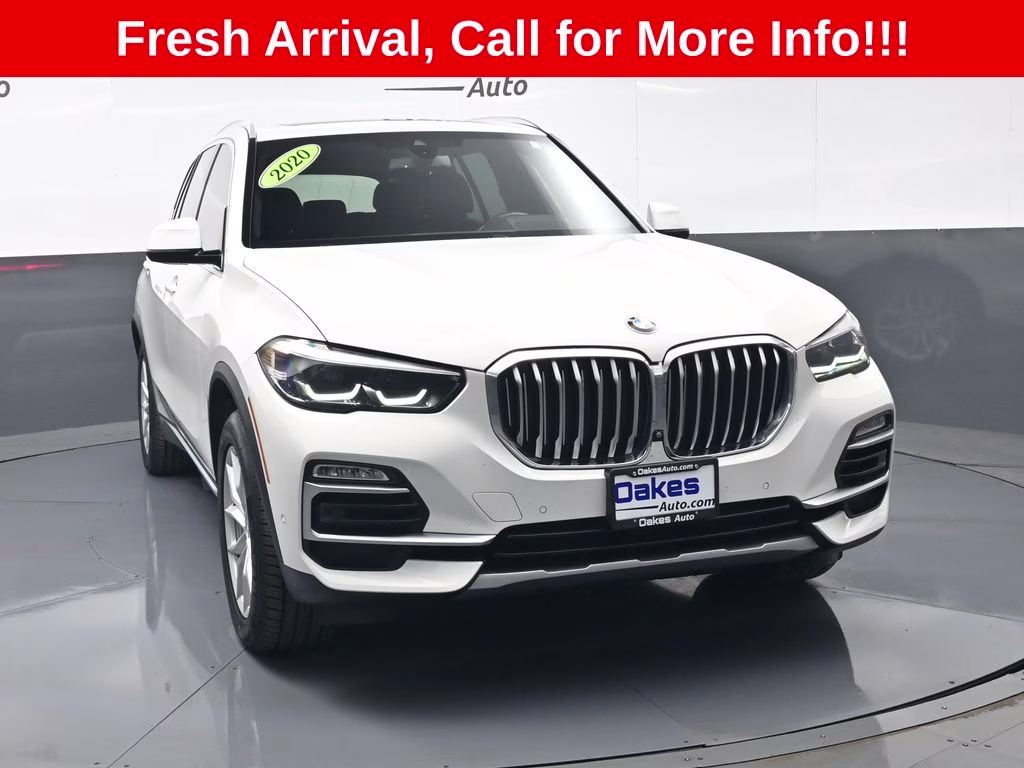 2020 Alpine White BMW X5 xDrive40i AWD SUV
