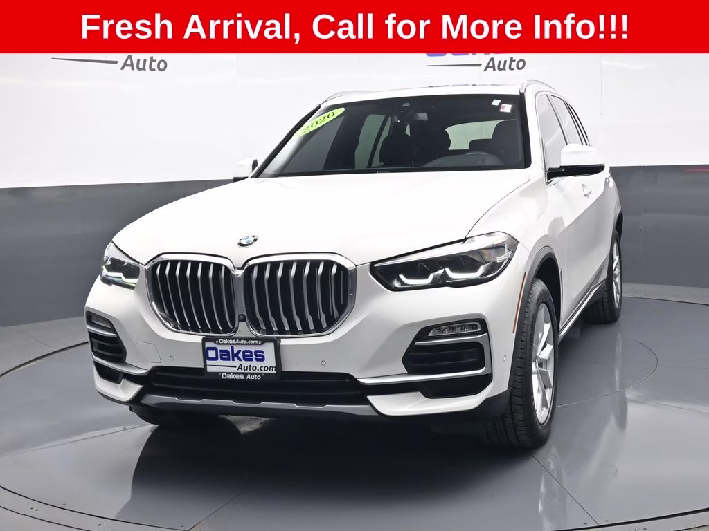 2020 Alpine White BMW X5 xDrive40i AWD SUV