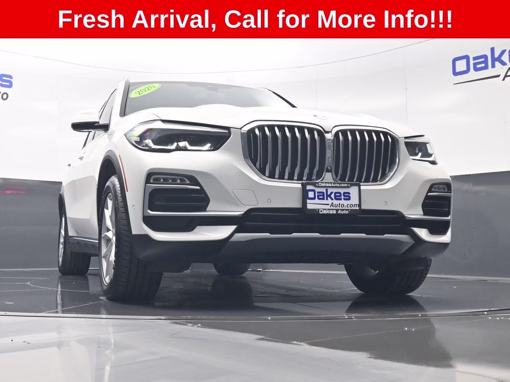 2020 Alpine White BMW X5 xDrive40i AWD SUV