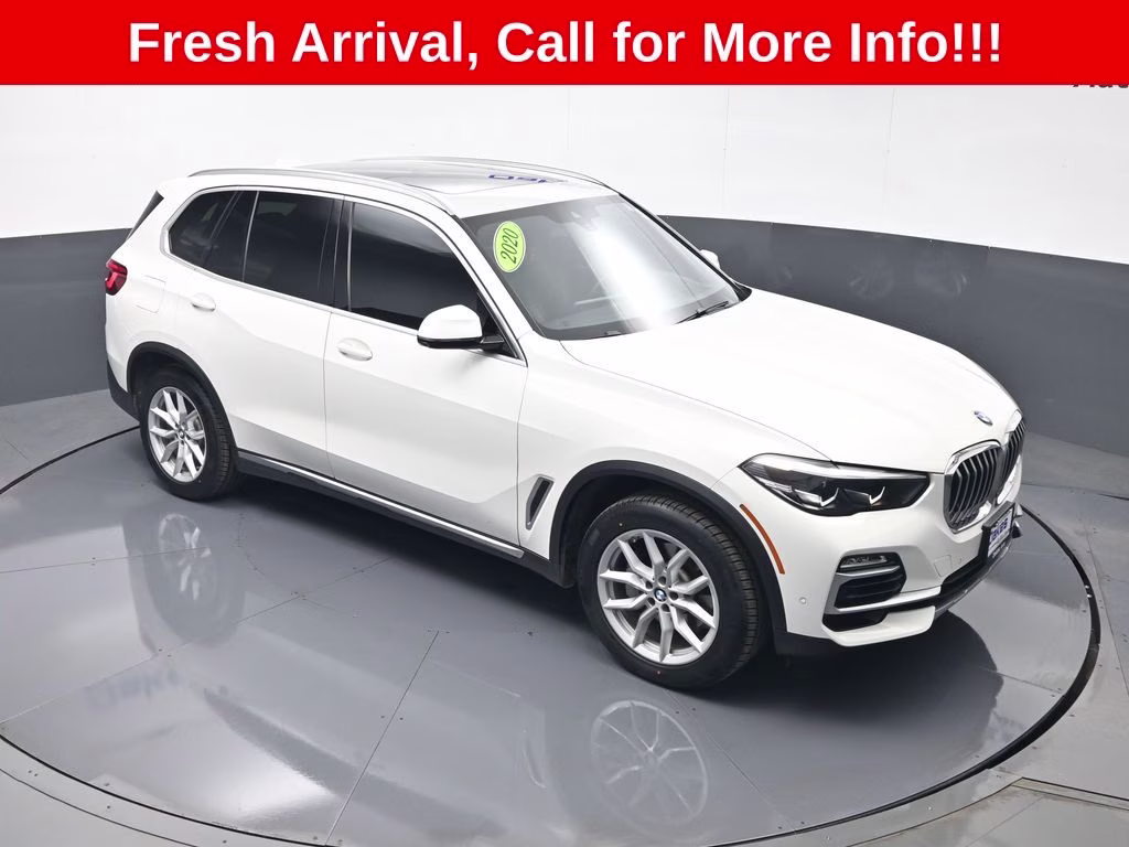 2020 Alpine White BMW X5 xDrive40i AWD SUV