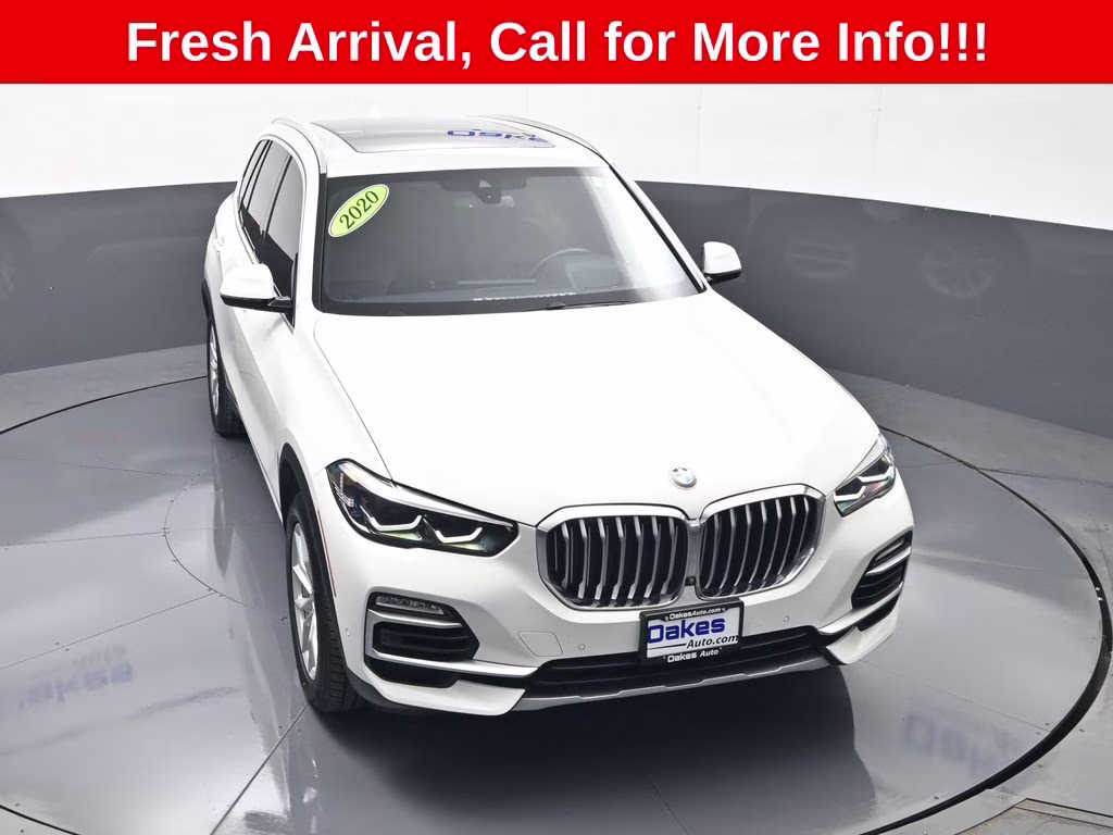 2020 Alpine White BMW X5 xDrive40i AWD SUV