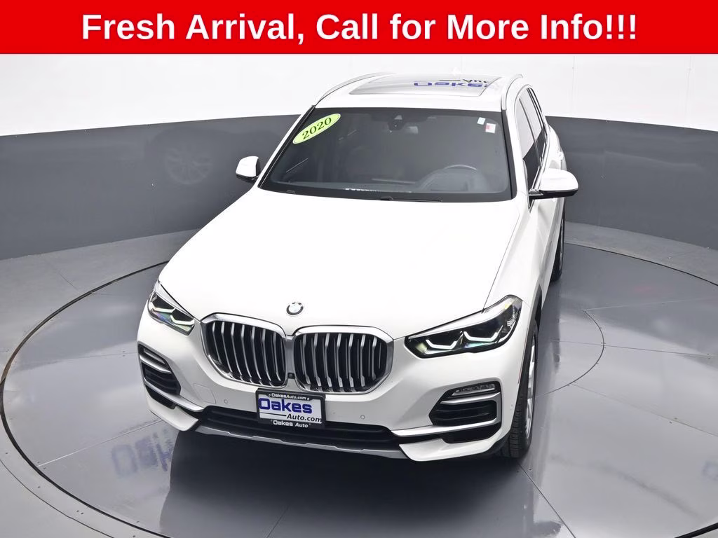 2020 Alpine White BMW X5 xDrive40i AWD SUV