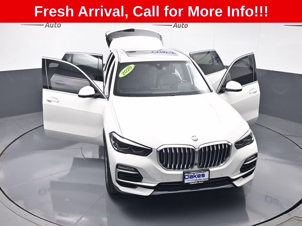 2020 Alpine White BMW X5 xDrive40i AWD SUV