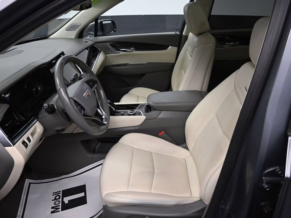 2021 Satin Steel Metallic Cadillac XT6 Premium Luxury FWD SUV