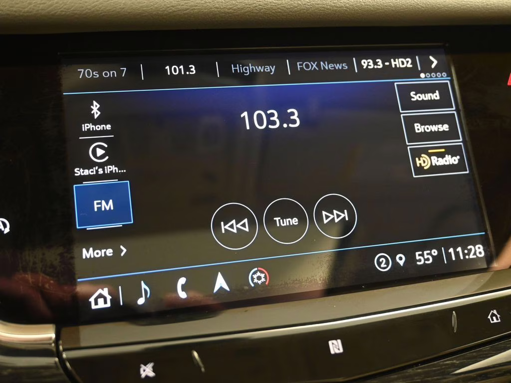 2021 Satin Steel Metallic Cadillac XT6 Premium Luxury FWD SUV