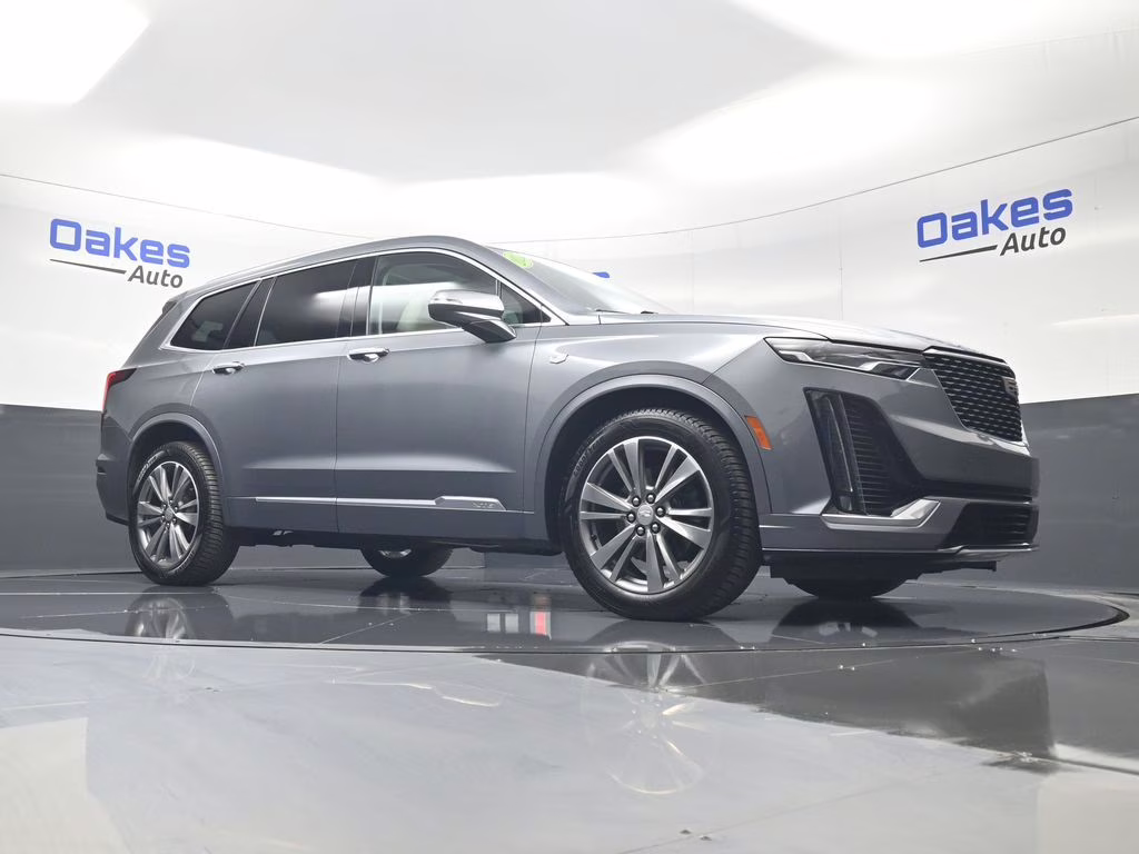 2021 Satin Steel Metallic Cadillac XT6 Premium Luxury FWD SUV