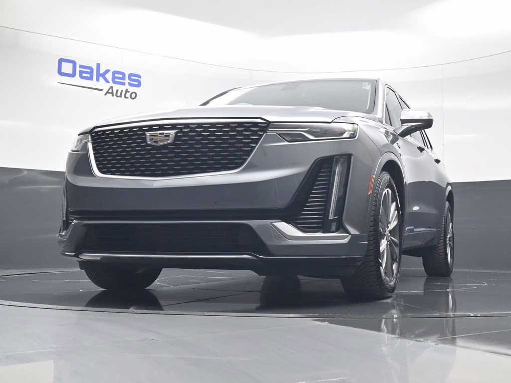 2021 Satin Steel Metallic Cadillac XT6 Premium Luxury FWD SUV
