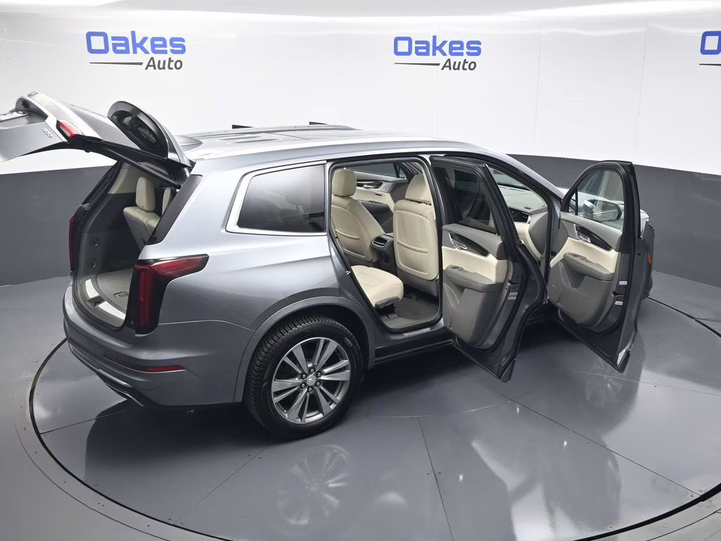 2021 Satin Steel Metallic Cadillac XT6 Premium Luxury FWD SUV