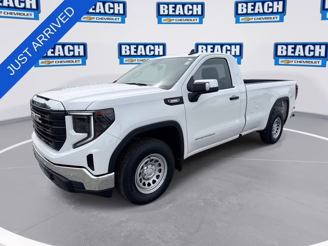 2025 Summit White GMC Sierra 1500 Pro RWD Truck