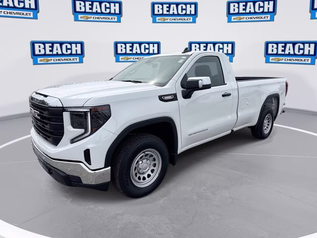 2025 Summit White GMC Sierra 1500 Pro RWD Truck