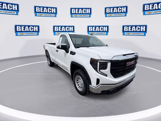 2025 Summit White GMC Sierra 1500 Pro RWD Truck