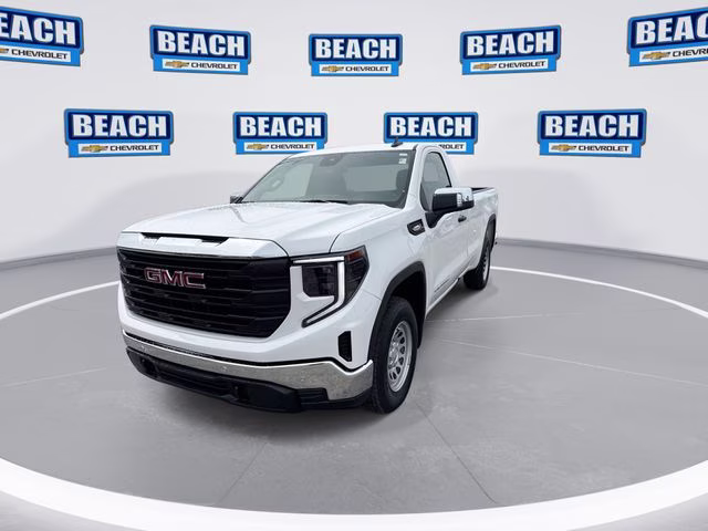 2025 Summit White GMC Sierra 1500 Pro RWD Truck