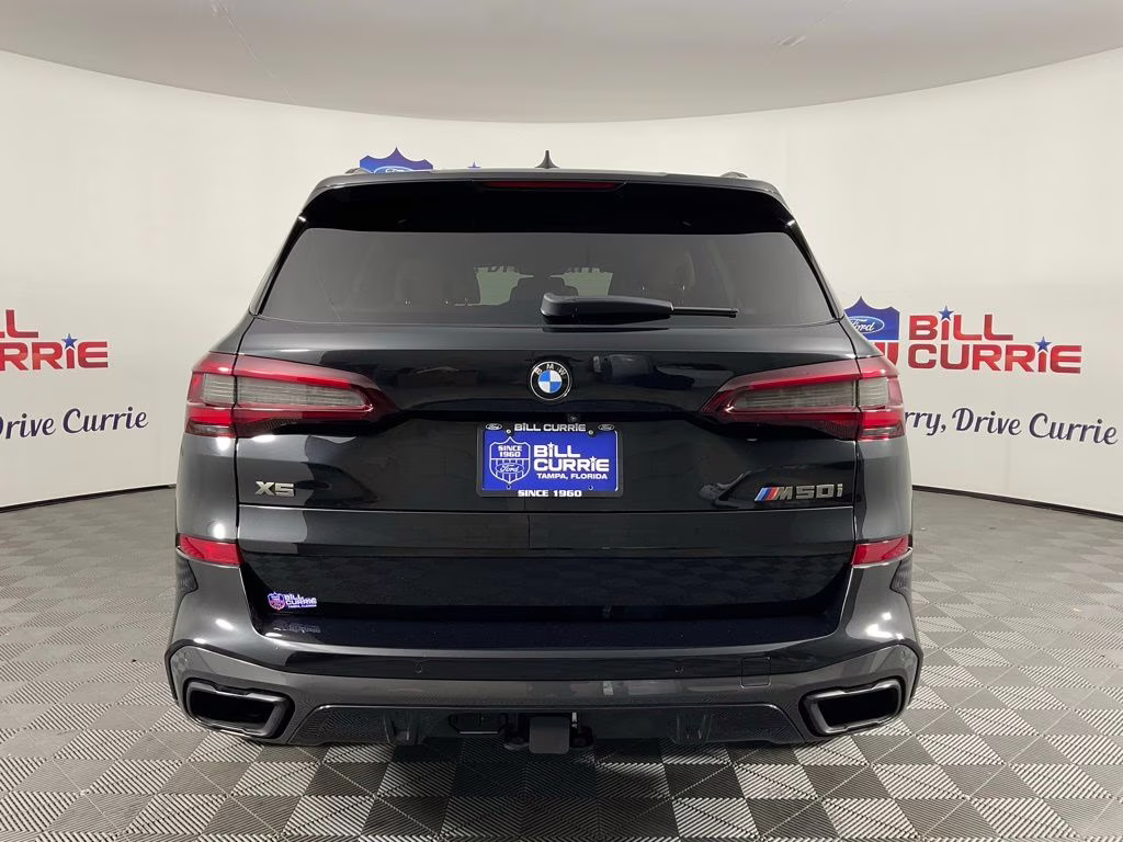 2021 Black Sapphire Metallic BMW X5 M50i AWD SUV
