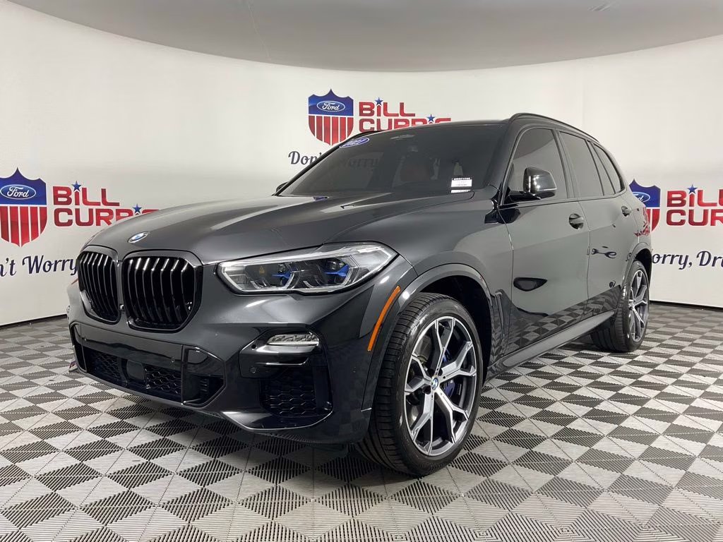 2021 Black Sapphire Metallic BMW X5 M50i AWD SUV