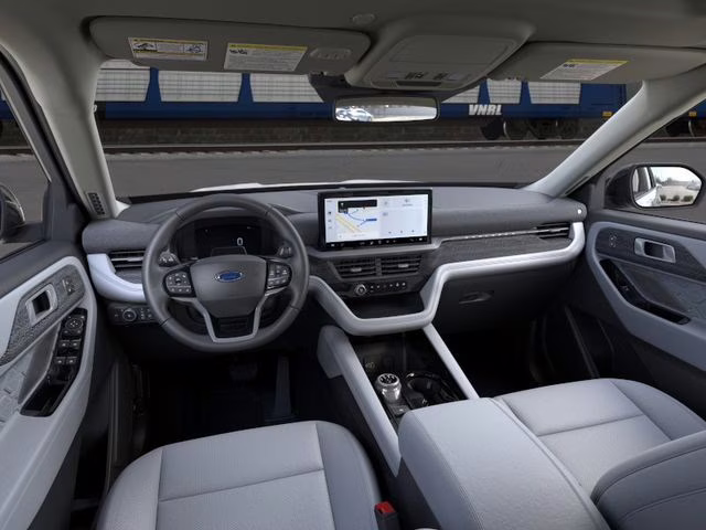 2026 Space White Metallic Ford Explorer Platinum 4X4 SUV