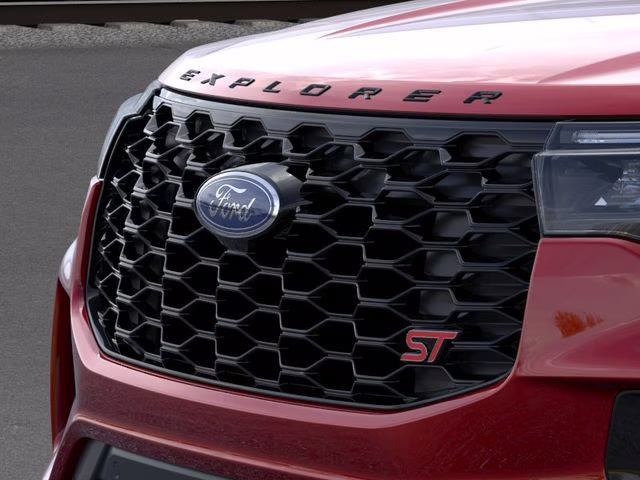 2026 Rapid Red Metallic Tinted Clearcoat Ford Explorer ST RWD SUV