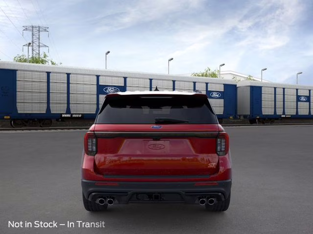 2026 Rapid Red Metallic Tinted Clearcoat Ford Explorer ST RWD SUV