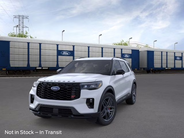 2026 Space White Metallic Ford Explorer ST RWD SUV