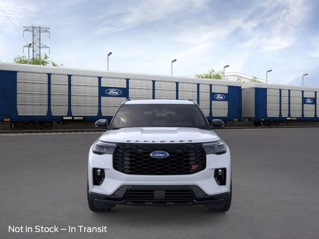 2026 Space White Metallic Ford Explorer ST RWD SUV