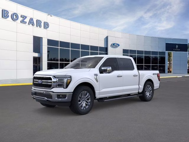 2026 Star White Metallic Tri-Coat Ford F-150 Lariat 4X4 Truck