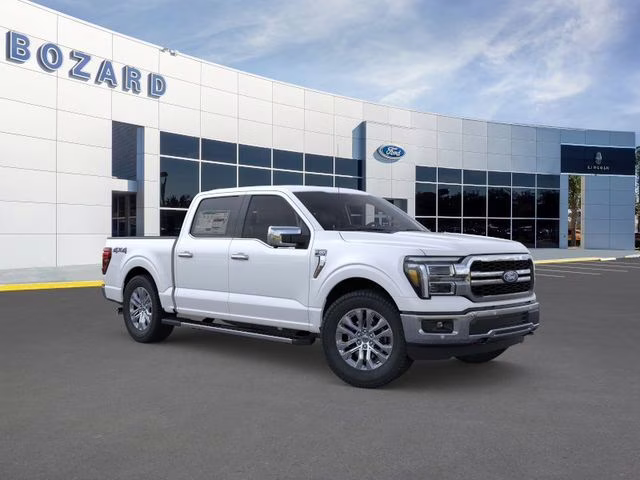 2026 Star White Metallic Tri-Coat Ford F-150 Lariat 4X4 Truck