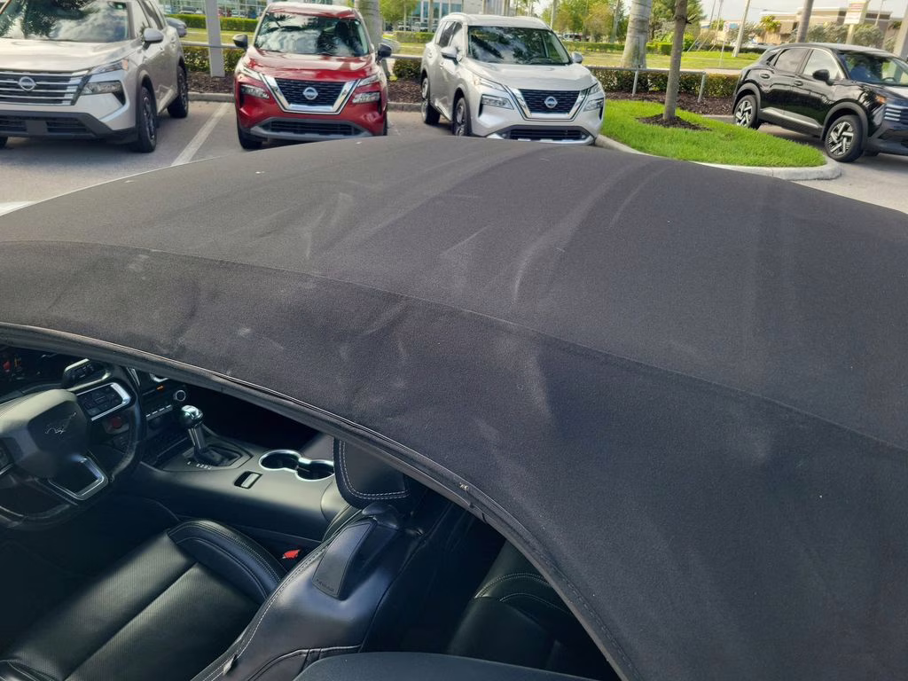 2024 Oxford White Ford Mustang EcoBoost Premium RWD Convertible