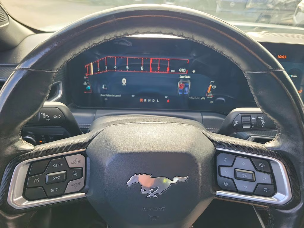 2024 Oxford White Ford Mustang EcoBoost Premium RWD Convertible