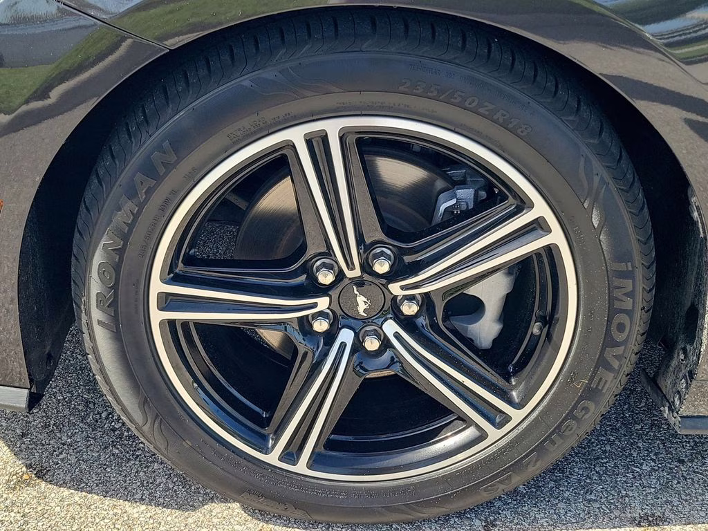 2024 Gray Metallic Ford Mustang EcoBoost Premium RWD Convertible