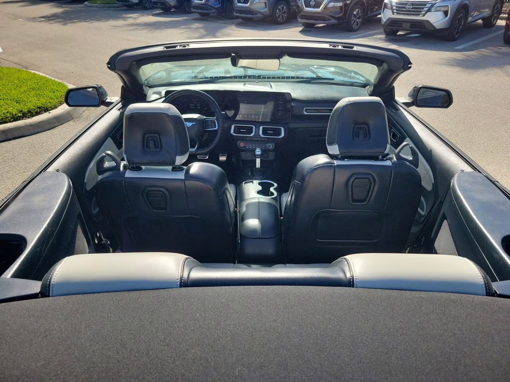 2024 Gray Metallic Ford Mustang EcoBoost Premium RWD Convertible