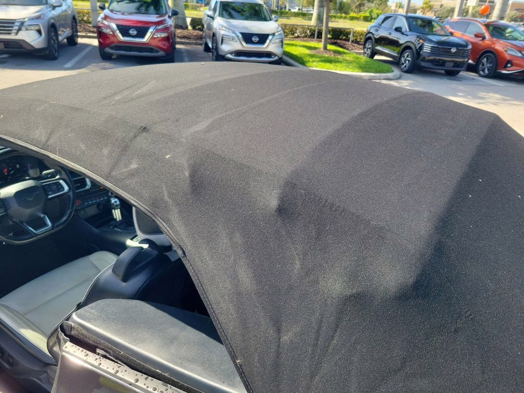 2024 Gray Metallic Ford Mustang EcoBoost Premium RWD Convertible