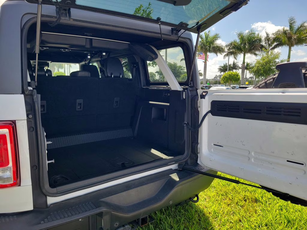 2021 Oxford White Ford Bronco Black Diamond 4X4 SUV
