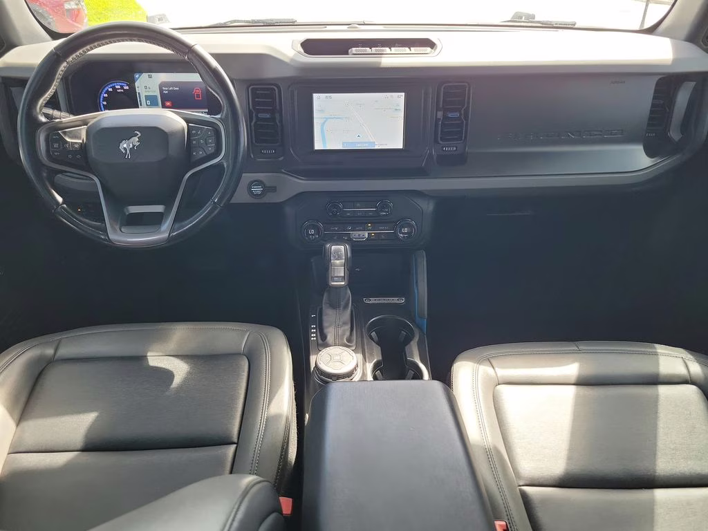 2021 Oxford White Ford Bronco Black Diamond 4X4 SUV