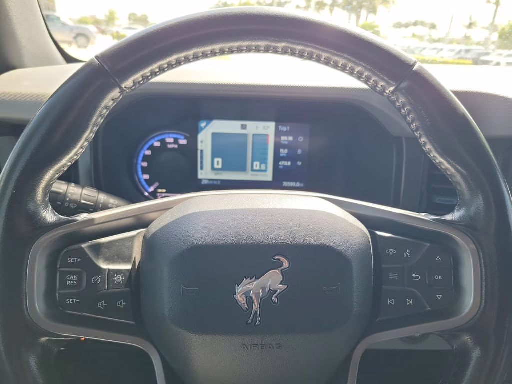 2021 Oxford White Ford Bronco Black Diamond 4X4 SUV