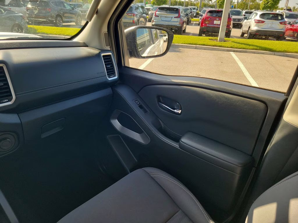 2023 Glacier White Nissan Frontier SV 4X4 Truck