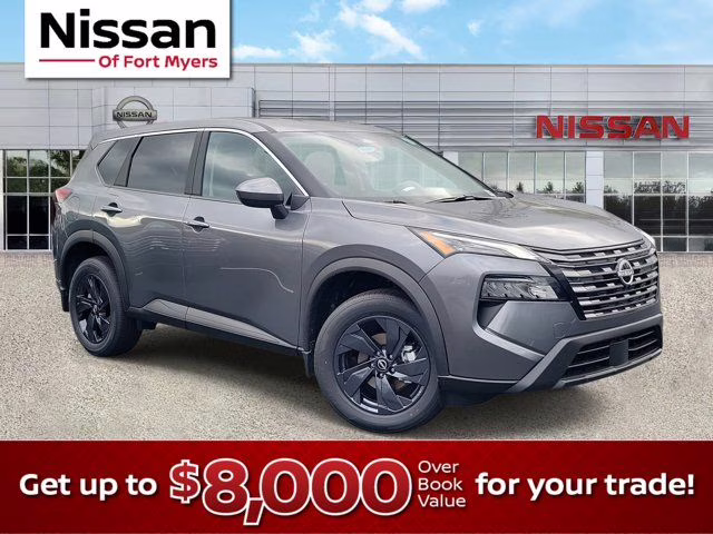 2026 Gun Metallic Nissan Rogue SV FWD SUV