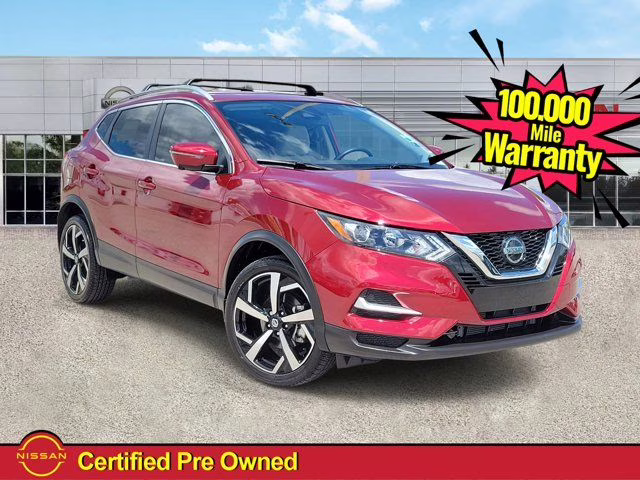 2022 Pearl Metallic Nissan Rogue Sport SL AWD SUV