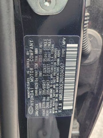 2024 Black Pearl Hyundai Tucson SEL FWD SUV