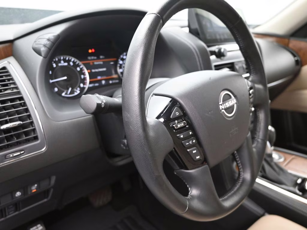 2024 Aspen White Nissan Armada SL RWD SUV